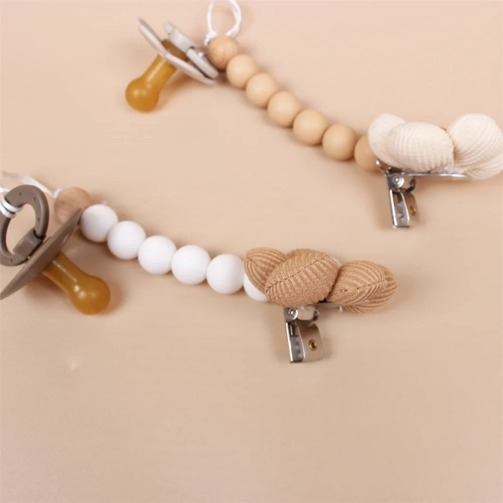 Suporte de chupeta de bebê flor silicone manequim clipe mordedor para bebês pingente coisas recém-nascidas presentes brinquedos para bebês 0-6 meses acessórios