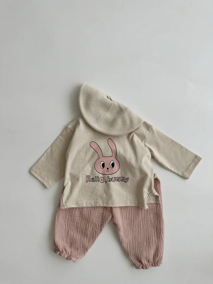 Calças de bebê de algodão orgânico recém-nascidos outono primavera verão inverno bonito impressão macia musselina roupas calças pantalons capris