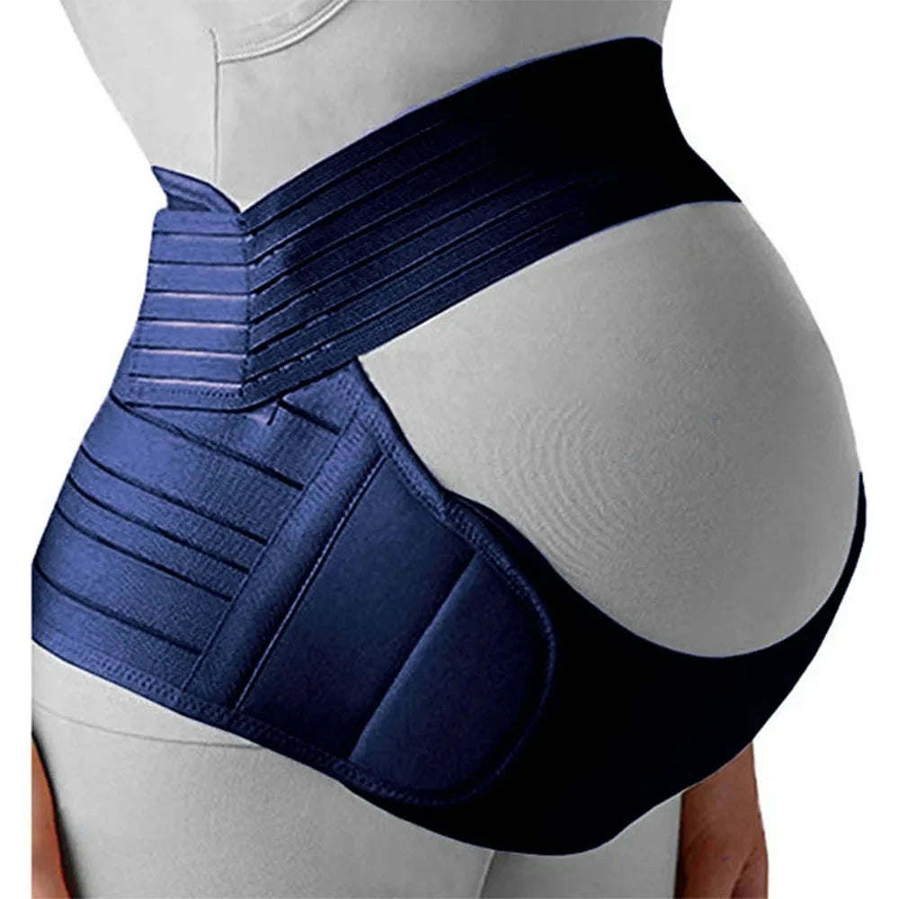 Mulheres grávidas suporte barriga banda volta roupas cinto ajustável cintura cuidados maternidade abdômen cinta protetor gravidez