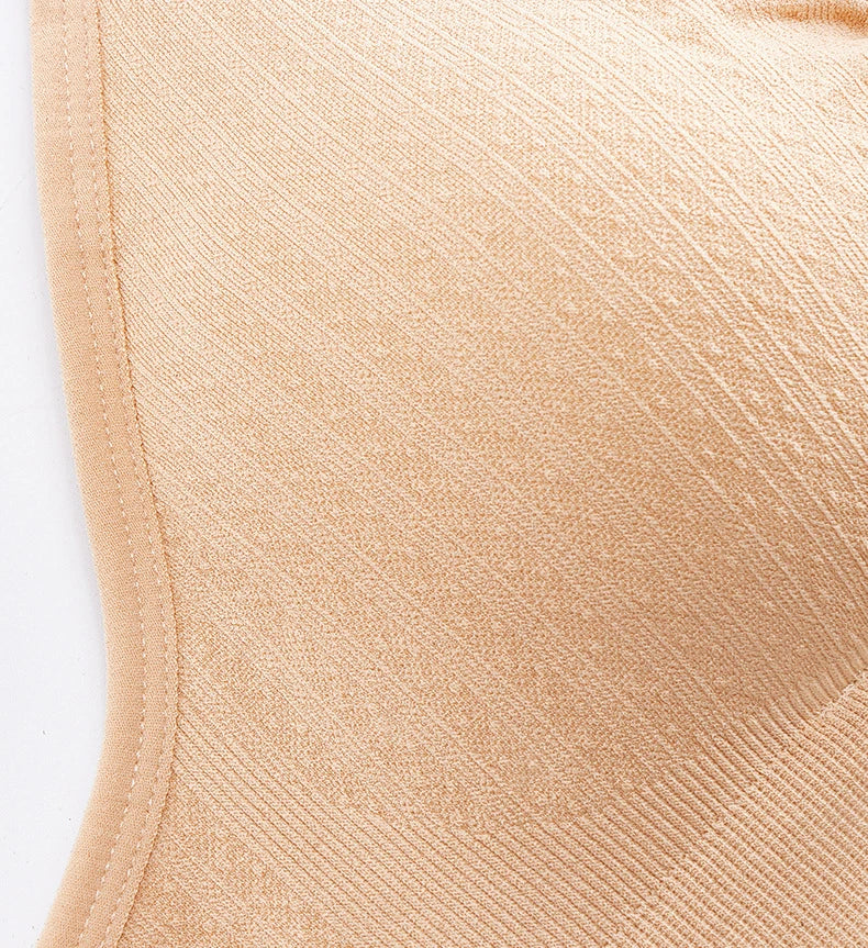 Nova alta qualidade única mão fivela frontal sutiã de enfermagem respirável mulheres amamentação roupa interior sem costura sutiã para grávidas push up