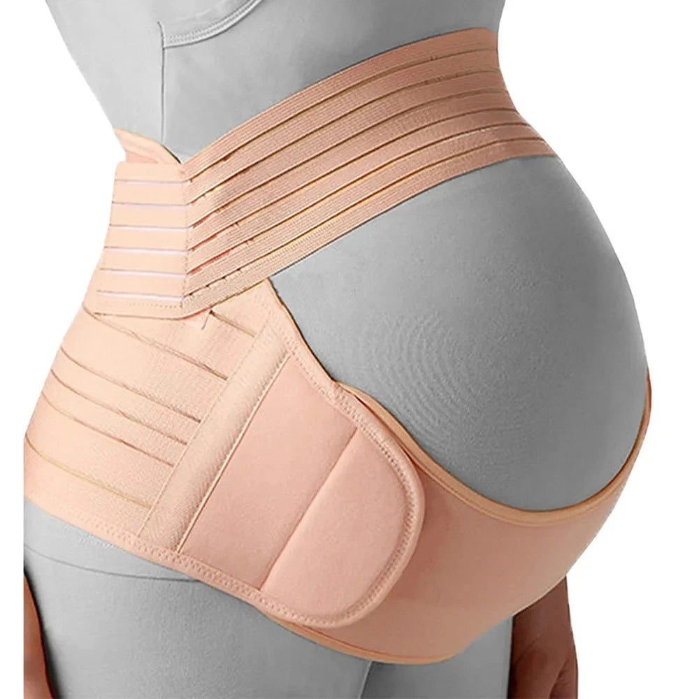 Mulheres grávidas suporte barriga banda volta roupas cinto ajustável cintura cuidados maternidade abdômen cinta protetor gravidez