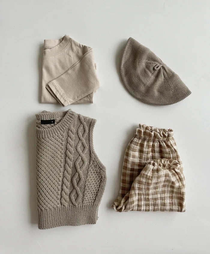 Calças de bebê de algodão orgânico recém-nascidos outono primavera verão inverno bonito impressão macia musselina roupas calças pantalons capris