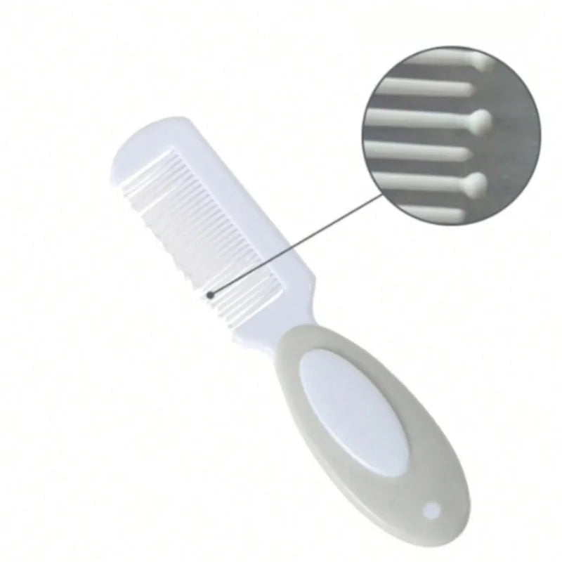Kit de cuidados com o bebê, seis peças, inalador nasal do bebê, cortador de unhas, escova, pente, conjunto de tesouras, limpeza diária e acessórios de cuidados para bab