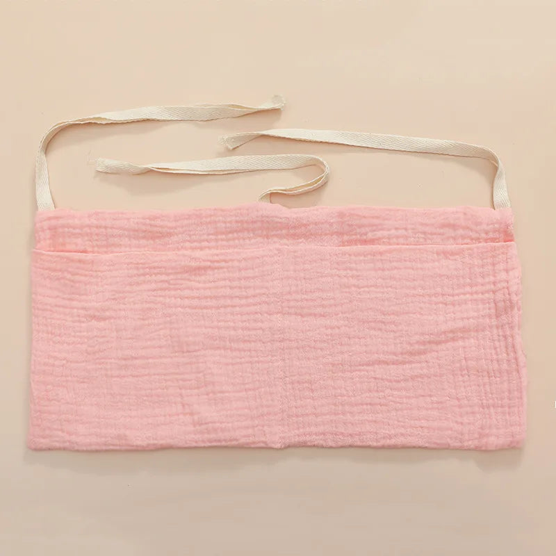 Portátil saco de armazenamento berço do bebê organizador fralda multifuncional recém-nascido cama cabeceira saco fralda para crianças itens do bebê cama