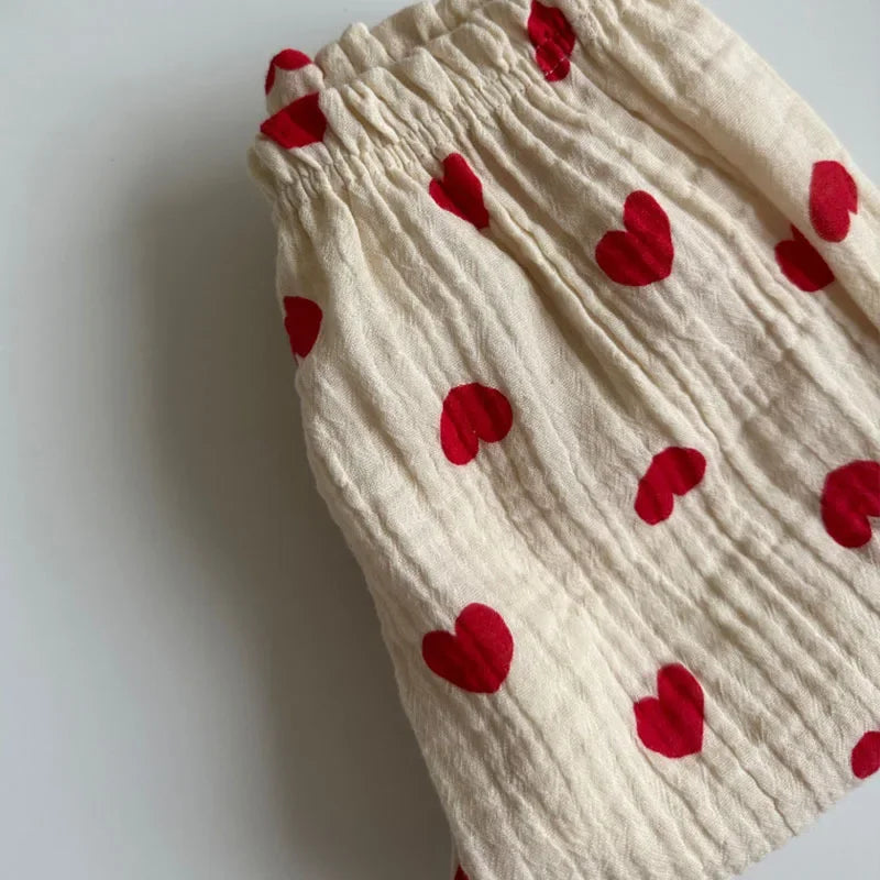 Calças de bebê de algodão orgânico recém-nascidos outono primavera verão inverno bonito impressão macia musselina roupas calças pantalons capris