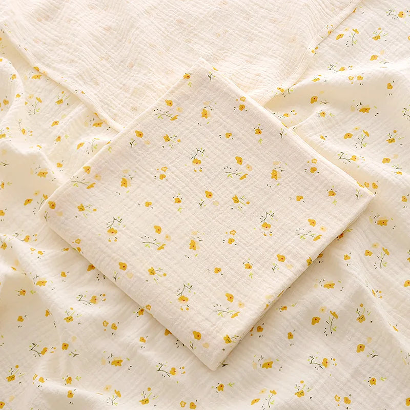 Ins cobertor de musselina para bebê, 2 camadas de algodão, cobertores para recém-nascidos, toalha de banho, roupa de cama de verão, itens para bebês, mãe e crianças