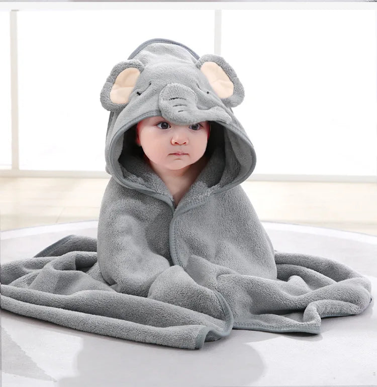 Bebê recém-nascido toalha de banho dos desenhos animados swaddle crianças roupão de lã cobertor quente dormir swaddle envoltório para recém-nascidos meninos meninas