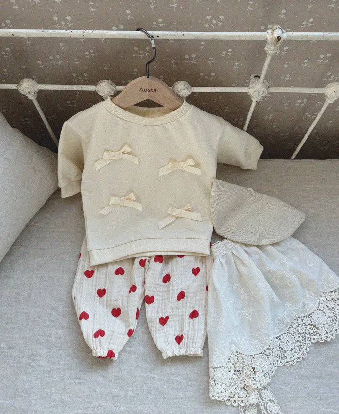 Calças de bebê de algodão orgânico recém-nascidos outono primavera verão inverno bonito impressão macia musselina roupas calças pantalons capris