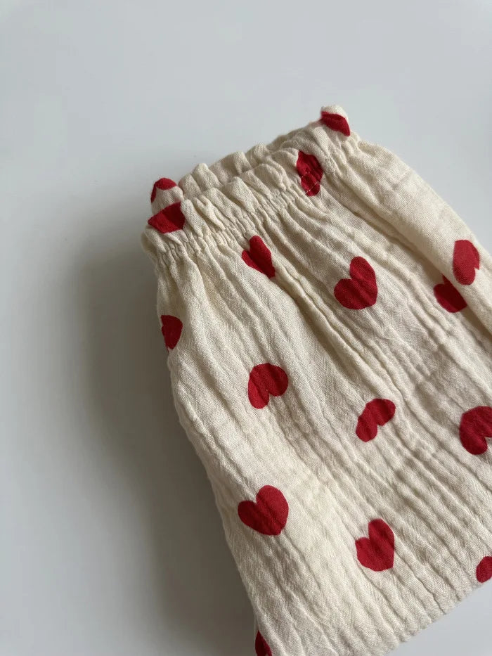 Calças de bebê de algodão orgânico recém-nascidos outono primavera verão inverno bonito impressão macia musselina roupas calças pantalons capris