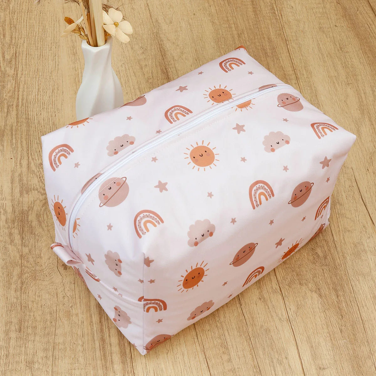 Bolsa Impermeável para Fraldas Happy Flute - Estampa Sol