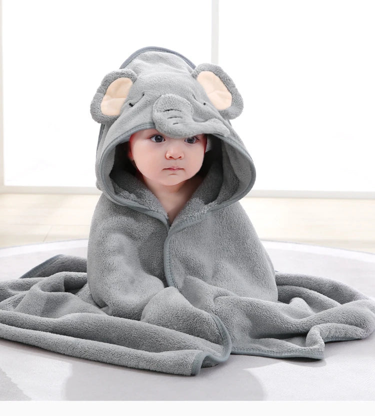 Bebê recém-nascido toalha de banho dos desenhos animados swaddle crianças roupão de lã cobertor quente dormir swaddle envoltório para recém-nascidos meninos meninas